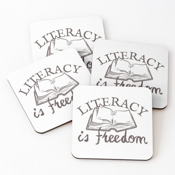 Item preview, Literacy Is Freedom designed and sold by SweetAndSpice.