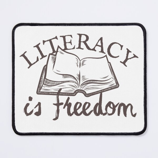 Item preview, Literacy Is Freedom designed and sold by SweetAndSpice.