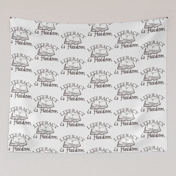 Item preview, Literacy Is Freedom designed and sold by SweetAndSpice.