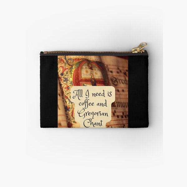 Item preview, Coffee and Gregorian Chant Traditional Catholic Medieval Music Lover designed and sold by IceCreamMuseum.