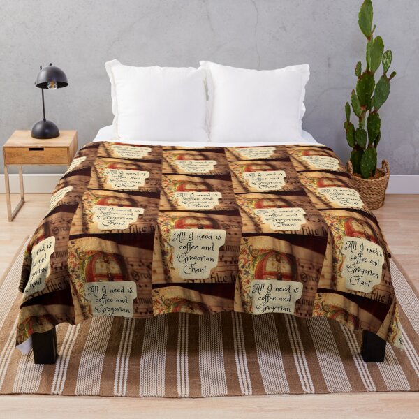Item preview, Coffee and Gregorian Chant Traditional Catholic Medieval Music Lover designed and sold by IceCreamMuseum.