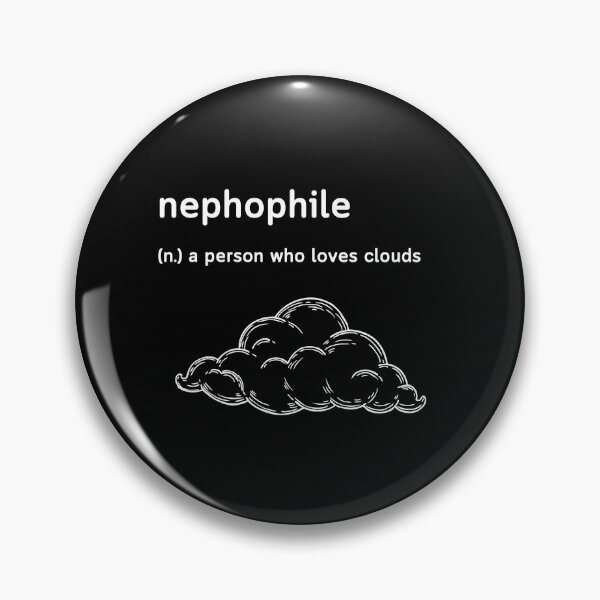 Item preview, Nephophile Definition - Cloud Lover (Black) Nephophile Meaning Stock designed and sold by UniqqFactory.
