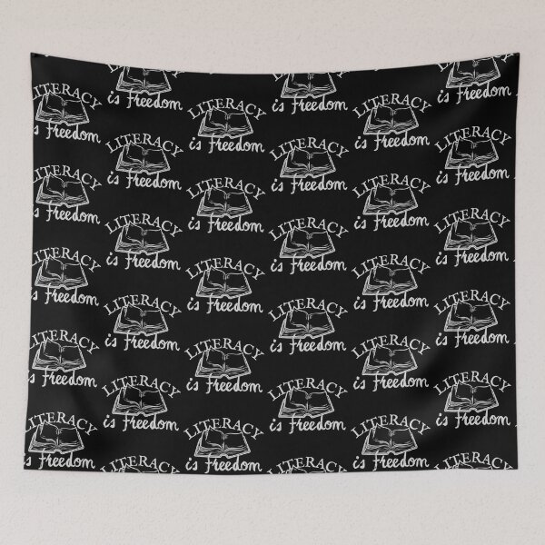 Item preview, Literacy Is Freedom designed and sold by SweetAndSpice.
