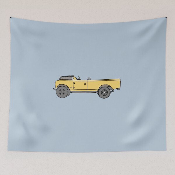 Item preview, Defender SUV - Lemon Yellow designed and sold by littleparis.