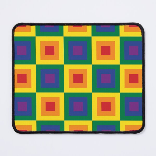 Item preview, Gay Pride Square Pattern designed and sold by PatternSalad.