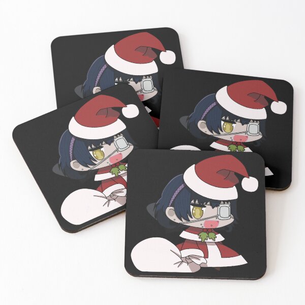 Item preview, Midari Ikishima Chibi Christmas Meme designed and sold by MangaMolly.