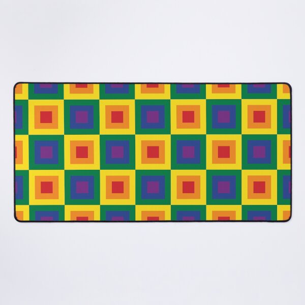 Item preview, Gay Pride Square Pattern designed and sold by PatternSalad.