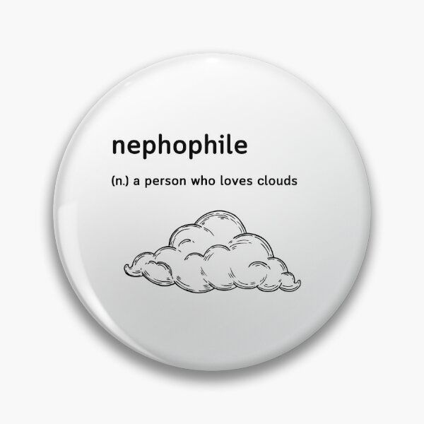 Item preview, Nephophile Definition - Cloud Lover Nephophile Meaning Stock designed and sold by UniqqFactory.