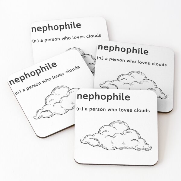 Item preview, Nephophile Definition - Cloud Lover Nephophile Meaning Stock designed and sold by UniqqFactory.