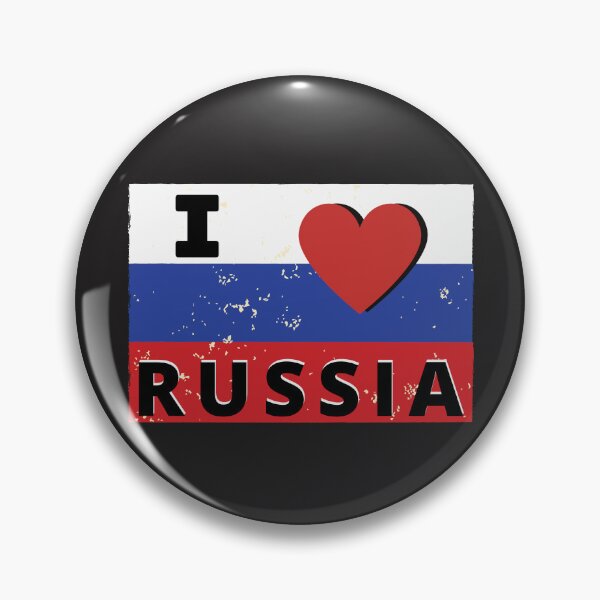 Item preview, I LOVE RUSSIA Russian Flag Patriotic Pro Russia  designed and sold by LGbubble.