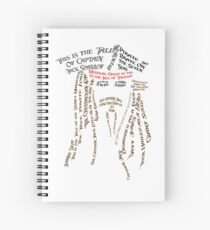 Captain Jack Sparrow Lyrics Gesicht Spiralblock