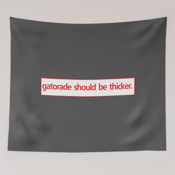 Item preview, gatorade should be thicker bumper sticker designed and sold by MarcoVerrati.