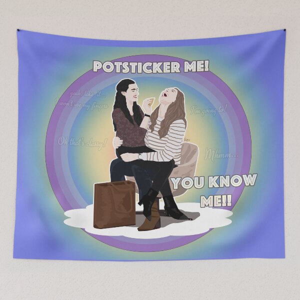 Item preview, Supercorp "Potsticker me!" "You know me!!" designed and sold by elisagavi.