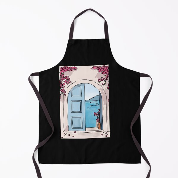 Item preview, Mamma Mia - Blue Doorway Sticker designed and sold by MarcoVerrati.