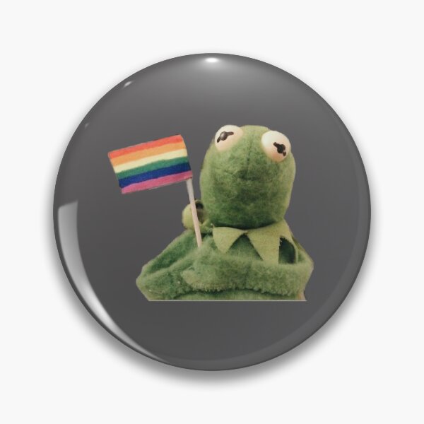 Item preview, pride flag kermit Sticker designed and sold by MarcoVerrati.