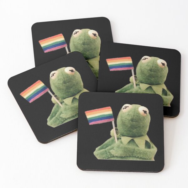 Item preview, pride flag kermit Sticker designed and sold by MarcoVerrati.