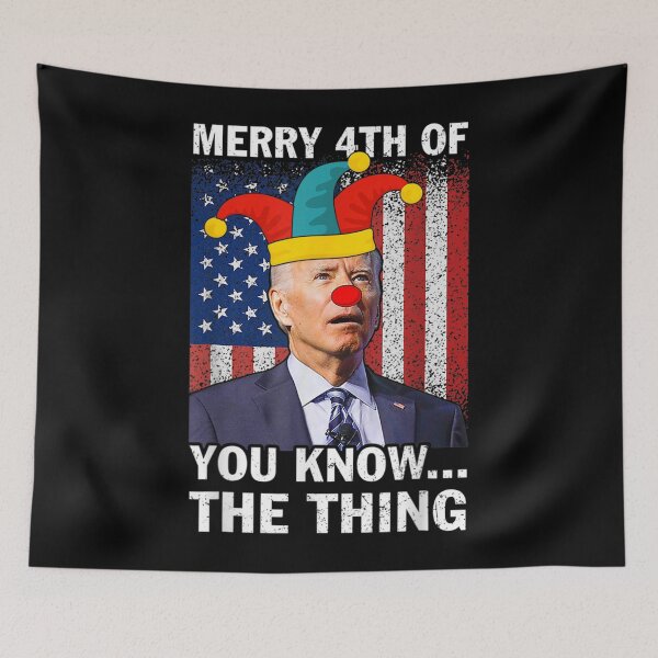 Item preview, Funny Joe Biden Dazed Merry 4th Of You Know... The Thing designed and sold by flimsyarmament9.