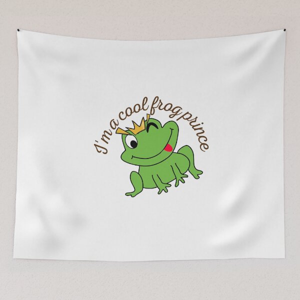 Item preview, Prince frog cute designed and sold by HdanRDesign.