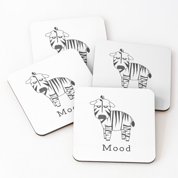 Item preview, Grumpy Zebra Mood designed and sold by Batmantis275.