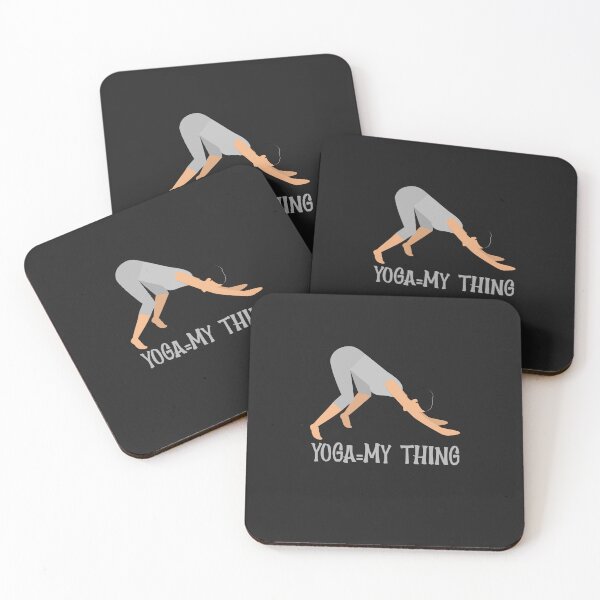 Item preview, yoga pose with positive message designed and sold by ydsdesigns.