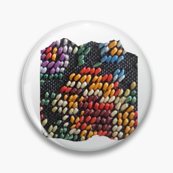 Item preview, Petit point design - floral design - floral handmade designed and sold by boomantique.