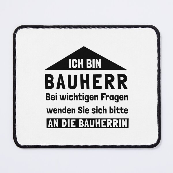 Item preview, Bauherr - Fragen an die Bauherrin   designed and sold by SpencerColin.