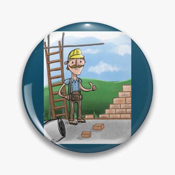 Item preview, Bill the Builder cartoon   designed and sold by SpencerColin.