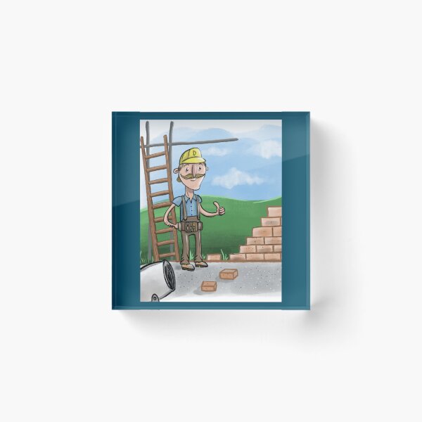 Item preview, Bill the Builder cartoon   designed and sold by SpencerColin.