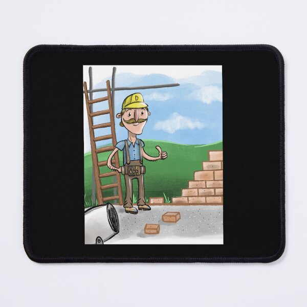 Item preview, Bill the Builder cartoon   designed and sold by SpencerColin.