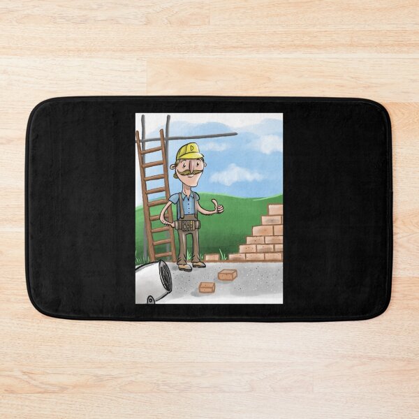 Item preview, Bill the Builder cartoon   designed and sold by SpencerColin.