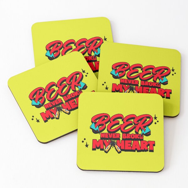 Item preview, beer never broke my heart/bartender humor designed and sold by Verbiage24.