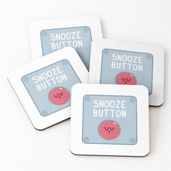 Item preview, Snooze Button designed and sold by HandsOffMyDinosaur.