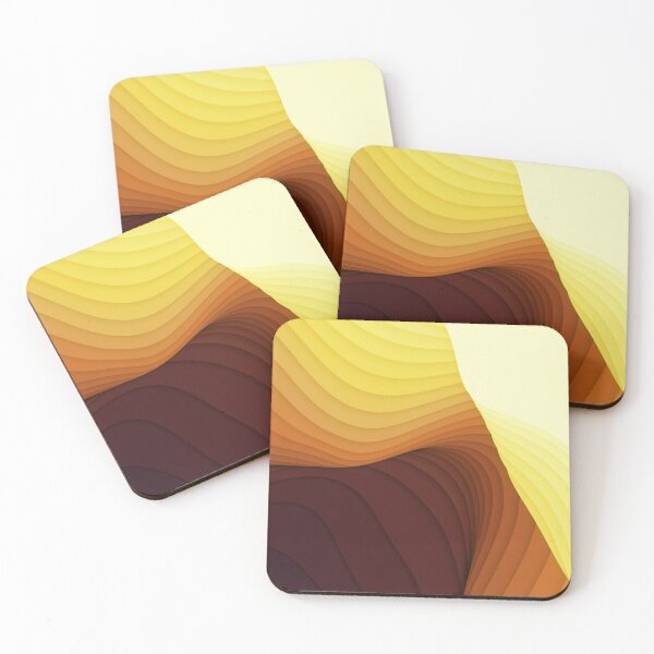 Item preview, Abstract strips Art Yellow  designed and sold by Tshirtstory.