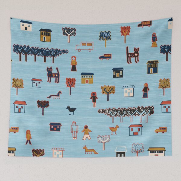Item preview, Citta in Blue designed and sold by House of Haha.
