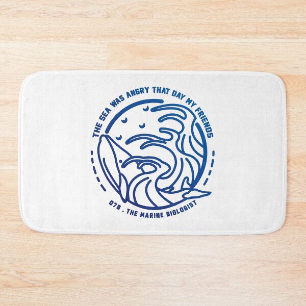 Item preview, The Sea Was Angry That Day My Friends BlueArt designed and sold by Primal Mistry.