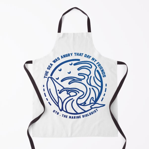 Item preview, The Sea Was Angry That Day My Friends BlueArt designed and sold by Primal Mistry.