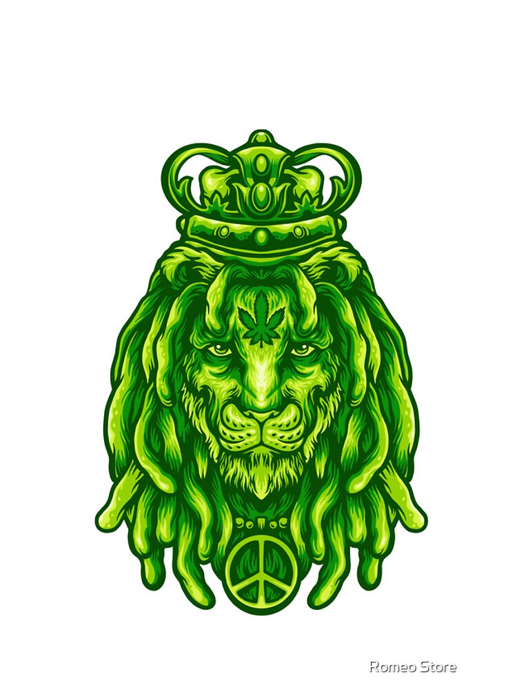 Thumbnail 4 of 4, iPhone Case, Lion King Rasta Marijuana designed and sold by RomeoStore1.