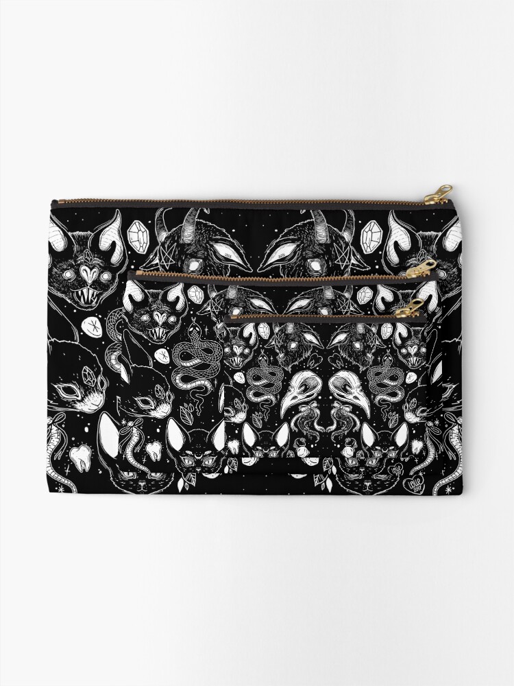 Alternate view of FAMILIAR SPIRITS Zipper Pouch