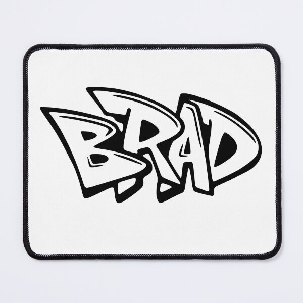 Item preview, Brad - Graffiti Name Design designed and sold by NameThatShirt.