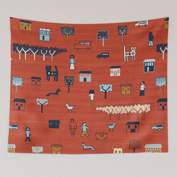 Item preview, Citta in Red designed and sold by House of Haha.