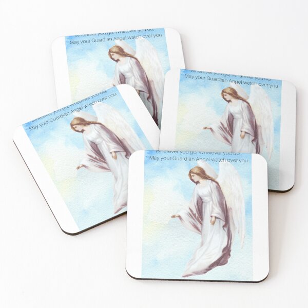 Item preview, Wherever you go, Whatever you do, May your Guardian Angel watch over you   Design designed and sold by Craftynistia.