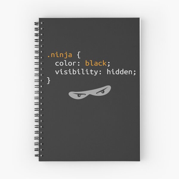 Artikelvorschau, CSS Ninja - Softwareentwicklung Humor / Humor (Webdev / Programmierung) entworfen und verkauft von ManoliMerch.