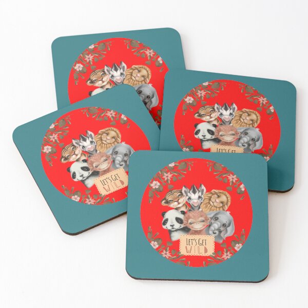 Item preview, Lets Get Wild Zoo Animals designed and sold by MugsAndDuds.