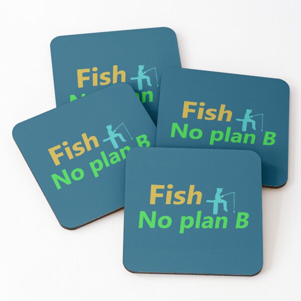 Item preview, Fish No plan B  designed and sold by lobodelnoir.