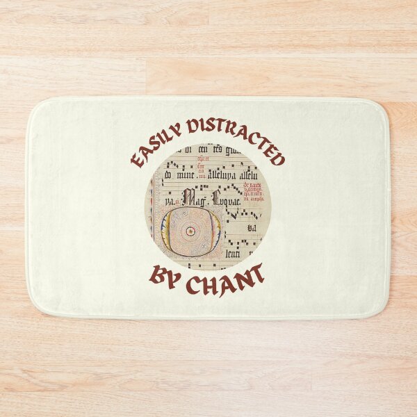 Item preview, Easily Distracted By Gregorian Chant Cute Traditional Catholic Music Meme designed and sold by IceCreamMuseum.