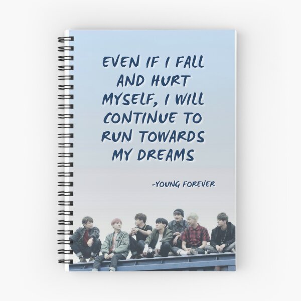 Item preview, Inspirational phrase -young forever designed and sold by Juditicona.
