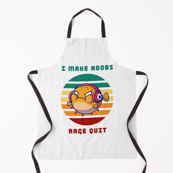 Item preview,  I Make Noobs Rage Quit - Fish With Headphones designed and sold by bsrishika.