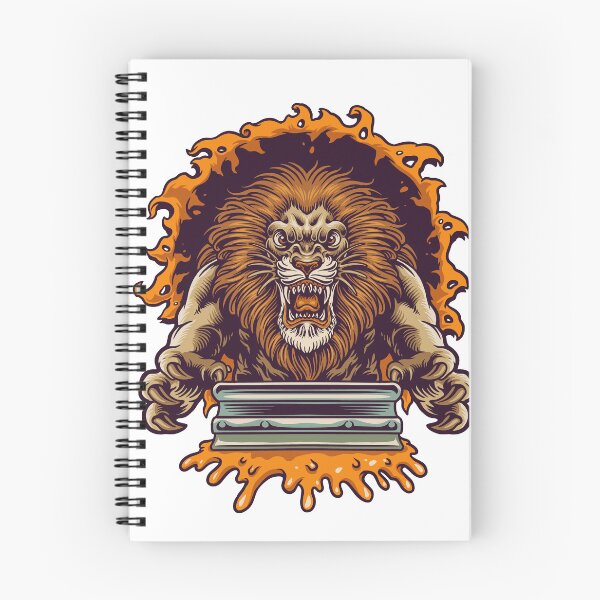 Item preview, Angry Lion Jump Silk designed and sold by Romeo Store⭐⭐⭐⭐⭐.
