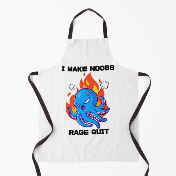 Item preview, I Make Noobs Rage Quit - Angry Octopus designed and sold by bsrishika.
