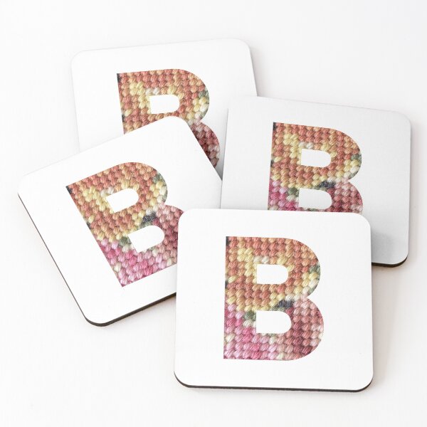Item preview, Vintage petit point pattern - Letter B designed and sold by boomantique.